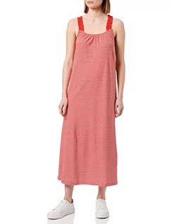 Sukienki - ONLY Damska sukienka letnia ONLMAY S/L Mix Dress JRS, High Risk Red, M, czerwony (high risk red), M - grafika 1