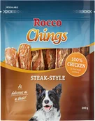 Przysmaki dla psów - Rocco Rocco Chings Steak Style - Filet z kurczaka, 2 x 200 g - miniaturka - grafika 1