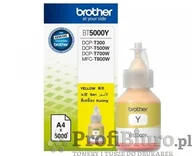 Tusze zamienniki - Tusz Brother BT5000Y Yellow do drukarek (Oryginalny) - miniaturka - grafika 1
