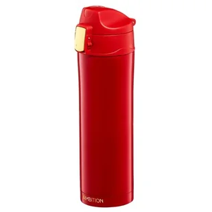Oxo Kubek termiczny Royal czerwony 420 ml AMBITION termos z blokadą 85015-uniw - Kubki termiczne - miniaturka - grafika 1