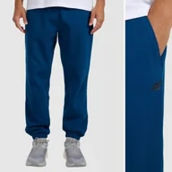 Spodnie sportowe męskie - Spodnie Męskie 4F Dresowe Sportowe Joggery Dresy Na Co Dzień Niebieskie r L - miniaturka - grafika 1