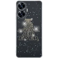 Etui i futerały do telefonów - Etui Gwiezdne Wojny 014 Star Wars Nadruk pełny Granatowy Producent: Realme, Model: C55 - miniaturka - grafika 1