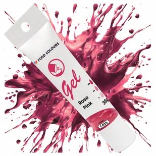 Barwnik spożywczy w żelu do tortu ciast masy różowy tubka 30g - Dodatki do ciast w proszku Barwnik spożywczy w żelu do tortu ciast masy różowy tubka 30g - Dodatki do ciast w proszku - miniaturka - grafika 1