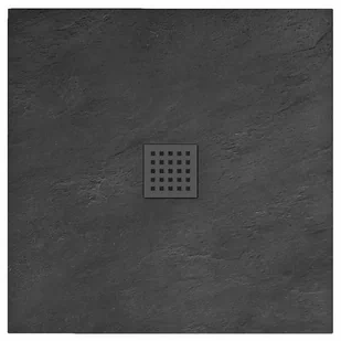 Rea Black Rock 90x90 K4581 - Brodziki prysznicowe - miniaturka - grafika 2