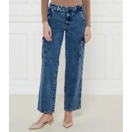 Spodnie damskie - Guess Jeans Jeansy flare fit - miniaturka - grafika 1