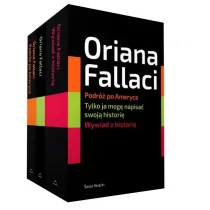 Oriana Fallaci Pakiet Wywiad z historią Tylko ja mogę napisać swoją historię Podróż po Ameryce - Publicystyka - miniaturka - grafika 1