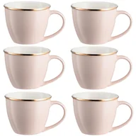Filiżanki - Komplet filiżanek porcelanowych jumbo 550 ml 6 sztuk CANDY - miniaturka - grafika 1