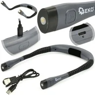 Oświetlenie warsztatowe - GEKO Lampka Do Czytania Prac Warsztatowych Na Szyję Led - miniaturka - grafika 1
