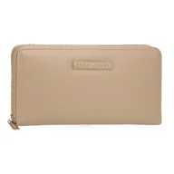 Portfele - Pepe Jeans Elia Portfel z uchwytem na karty, beżowy, 19,5 x 10 x 2 cm, sztuczna skóra, torebki Joumma, beżowy, jeden rozmiar, portfel z uchwytem na karty, BEŻOWY, Jeden rozmiar, Portfel z uchwytem na - miniaturka - grafika 1