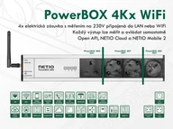 Listwy zasilające - KT NETIO PowerBOX 4KE WiFi 8594185581116 - miniaturka - grafika 1