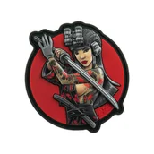 Odzież taktyczna i umundurowanie - M-Tac - Naszywka Tactical Girl №3 Yakuza - PVC - Czarny wodograj - Pełny kolor - 51116403 - miniaturka - grafika 1