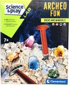 Zabawki interaktywne dla dzieci - Clementoni CLEMENTONI Science Dig rocks and minerals, 60431 - miniaturka - grafika 1
