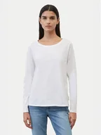 Bluzki damskie - Marc O'Polo Bluzka B01 2072 52235 Biały Regular Fit - miniaturka - grafika 1