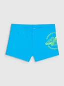 Kąpielówki męskie - 4F Kąpielówki chłopięce - niebieskie 158/164 (12-14 lat) - miniaturka - grafika 1