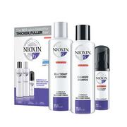 Odżywki do włosów - NIOXIN System 6 zestaw szampon do włosów 150ml + odżywka do włosów 150ml + kuracja do włosów 40ml - miniaturka - grafika 1