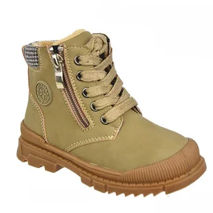 Botki traperki dziecięce NEWS 5255 ocieplane - Botki damskie Botki traperki dziecięce NEWS 5255 ocieplane - Botki damskie - miniaturka - grafika 1