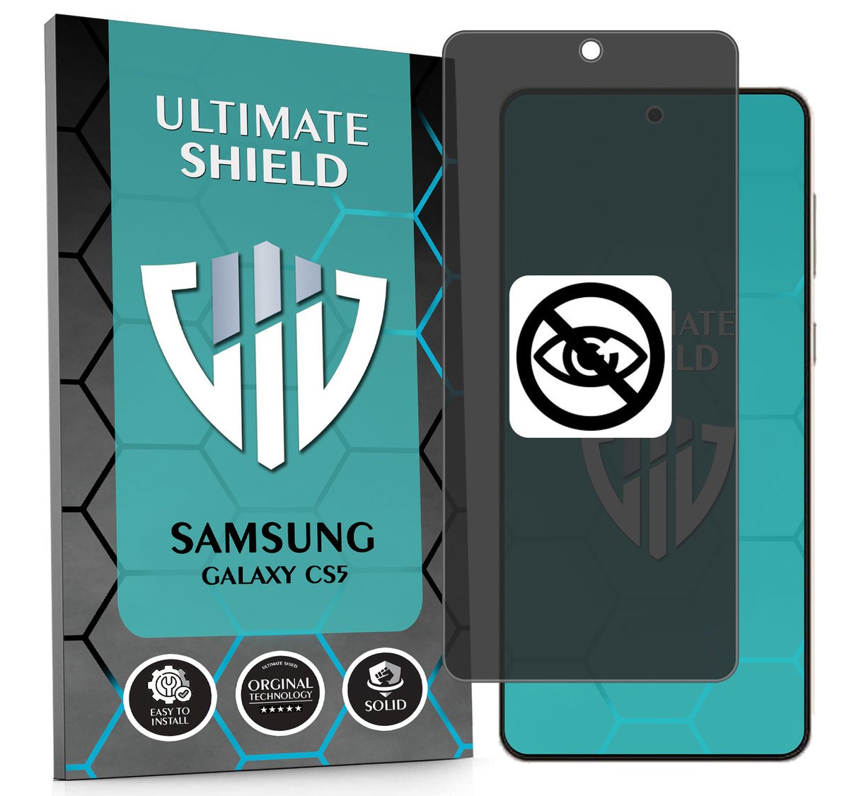 NAJLEPSZA FOLIA 5D ANTYSZPIEGOWSKA DO SAMSUNG GALAXY CS5 HYDROŻELOWA MATOWA