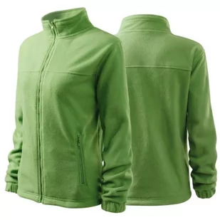 Polar zieleń groszkowa damski z haftem nadrukiem logo firmy 280g 504 kolor 39 polar podstawowy - Moda i Uroda OUTLET - miniaturka - grafika 1