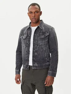 G-Star Raw Kurtka jeansowa D26919-D537 Szary Slim Fit - Kurtki męskie - miniaturka - grafika 1