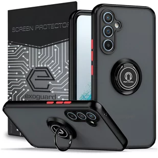 ETUI EXOGUARD O-RING + SZKŁO - SAMSUNG GALAXY A54 5G - PANCERNE CASE OBUDOWA FUTERAŁ RING - Etui i futerały do telefonów - miniaturka - grafika 1