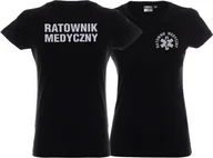 Odzież robocza - Promostars LPP - Koszulka ratownicza czarna damska odblaskowa - miniaturka - grafika 1