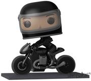 Figurki kolekcjonerskie - Figurka Funko POP Batman Selina On Motorcycle 15cm - miniaturka - grafika 1
