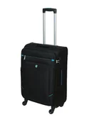 Walizki - Średnia walizka DIELLE 300 Czarna - miniaturka - grafika 1