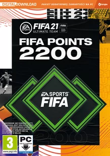 ELECTRONIC ARTS FIFA 21 Points 2200 - Kody i doładowania cyfrowe - miniaturka - grafika 1