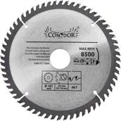 Tarcze do pił - Piła tarczowa do drewna 185 mm x 60 T Condor - miniaturka - grafika 1