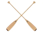 Kajaki - Pagaje John Paddle Canoe Beavertail Sosnowe - ogon bobra (komplet - 2 sztuki) - miniaturka - grafika 1