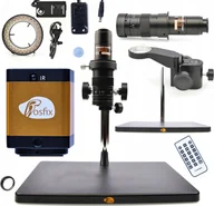 Mikroskopy i lupy - Mikroskop Rosfix MIKROSKOP CYFROWY DO LUTOWANIA ROSFIX 4K 16MP ZESTAW XXL OŚWIETLACZ +KAMERA - miniaturka - grafika 1