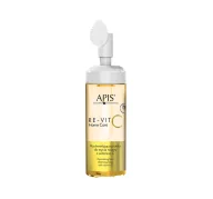 Pianki do mycia twarzy - Apis RE-VIT C Home Care rozświetlająca pianka do mycia twarzy z witaminą C 150ml - miniaturka - grafika 1