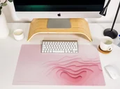 Podkładki na biurko - Mata na biurko z elementami graficznymi - różowa [Rozmiar: 60 cm x 36,5 cm]/Accurate - miniaturka - grafika 1