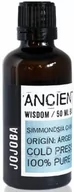 Suplementy naturalne - Olej Bazowy Jojoba, Ancient Wisdom, 50ml - miniaturka - grafika 1