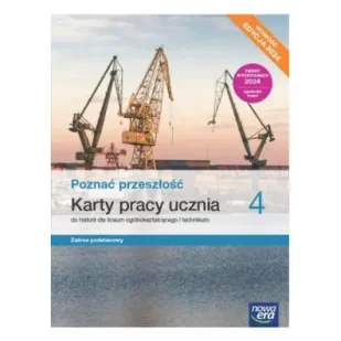 Poznać Przeszłość 4. Karty pracy ucznia. Liceum i technikum. Zakres podstawowy 2024 - Podręczniki do technikum - miniaturka - grafika 1