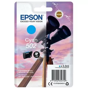 Epson ink/502 Binocular 3.3 ML CY 2984085 - Tusze oryginalne - miniaturka - grafika 2