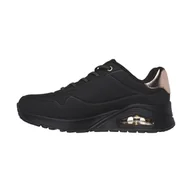 Buty trekkingowe damskie - Buty na co dzień damskie SKECHERS UNO SHIMMER - miniaturka - grafika 1