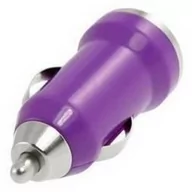 Ładowarki samochodowe - Ładowarka Samochodowa Wtyk Micro Usb Fioletowy - miniaturka - grafika 1