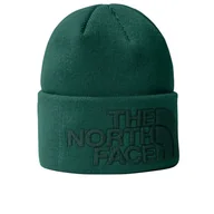 Czapki i chusty sportowe męskie - Czapka The North Face Urban Embrossed Beanie 0A7WJHNL11 - zielona - miniaturka - grafika 1