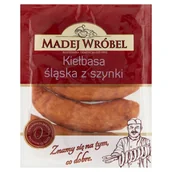 Kiełbasa i wędliny - Madej Wróbel Kiełbasa śląska z szynki 0,48 kg - miniaturka - grafika 1