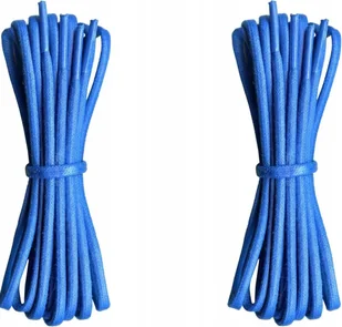 WOSKOWANE Sznurówki NIEBIESKIE Sznurowadła 45 cm ŚREDNIE 3,5 Okrągłe G15-87 - Akcesoria obuwnicze WOSKOWANE Sznurówki NIEBIESKIE Sznurowadła 45 cm ŚREDNIE 3,5 Okrągłe G15-87 - Akcesoria obuwnicze - miniaturka - grafika 1