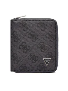 Guess Mały Portfel Męski SMMALO LEA02 Szary - Portfele - miniaturka - grafika 1