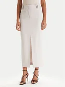 Spódnice - Patrizia Pepe Spódnica midi 8G0515/A498-S748 Szary Regular Fit - miniaturka - grafika 1