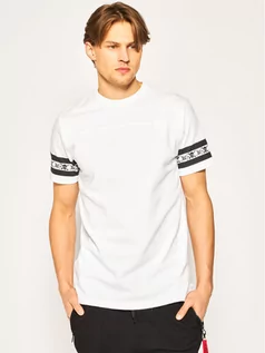 Koszulki męskie - Vans T-Shirt Anaheim Factory VN0A49S1WHT1 Biały Regular Fit - grafika 1