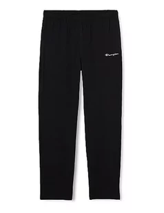 Champion Legacy Authentic Pants-Script Logo PRO-Jersey Straight Hem męskie spodnie dresowe, Nero, L - Spodenki męskie - miniaturka - grafika 1
