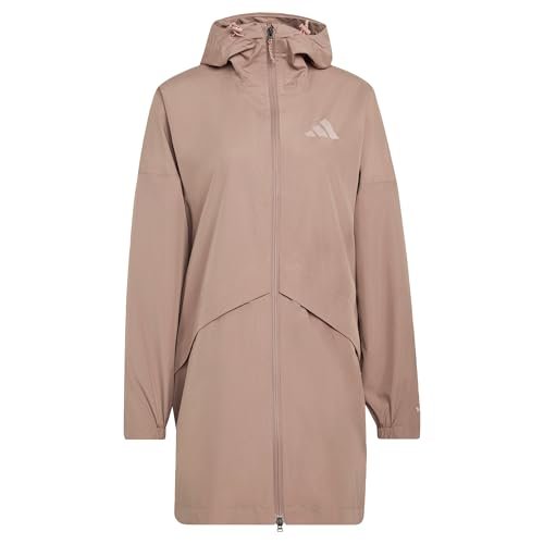 adidas dames Terrex Multi 2 Layer CLIMAPROOF Rain Parka, trace brown, XL