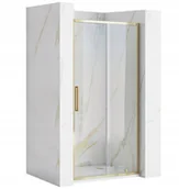 Ścianki i drzwi prysznicowe - DRZWI PRYSZNICOWE RAPID SLIDE GOLD 110 REA-K5613 - miniaturka - grafika 1