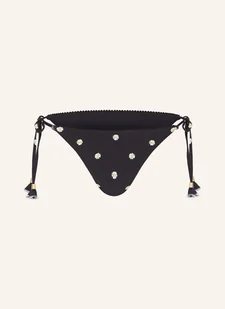 Seafolly Dół Od Bikini Trójkątnego Daisychain schwarz - Stroje kąpielowe - miniaturka - grafika 1
