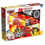 Puzzle - Lisciani Puzzle dwustronne maxi auta 60 - miniaturka - grafika 1