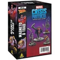 Gry bitewne - Marvel Crisis Protocol. Magneto & Toad Atomic Mass Games - miniaturka - grafika 1